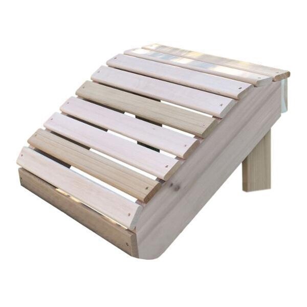 Creekvine Designs Red Cedar American Forest Adirondack Footrest WF62002CVD - main